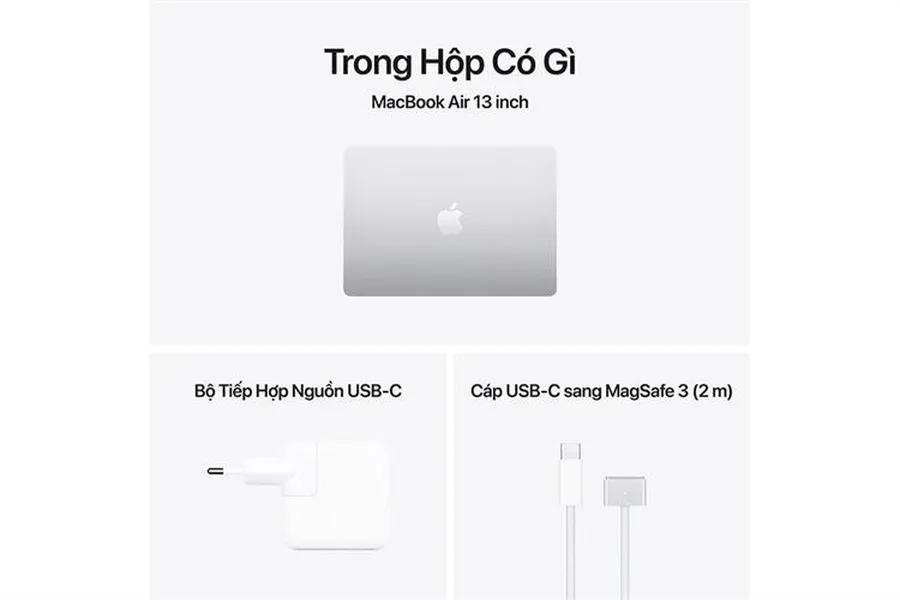 Laptop MacBook Air 13 inch M5 (16GB+512GB)