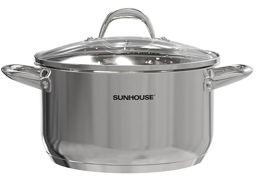 Nồi Inox 3 Đáy Sunhouse SHG301-16