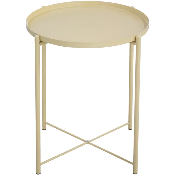 Bàn Tray Kim Loại ECOMT10 Vàng