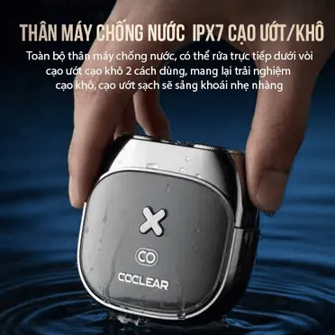 Máy Cạo Râu Coclear Hoạt Động Bằng Điện CS009 6