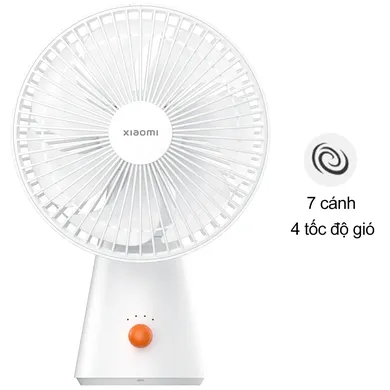 Quạt Để Bàn Xiaomi Rechargeable Mini Fan (BHR6089GL)