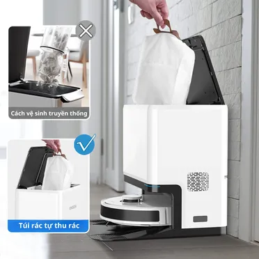 Robot Hút Bụi Lau Nhà 8 Trong 1 Shimono LS68W Max 3