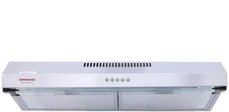 Máy hút mùi vỏ inox Sunhouse SHB6118I