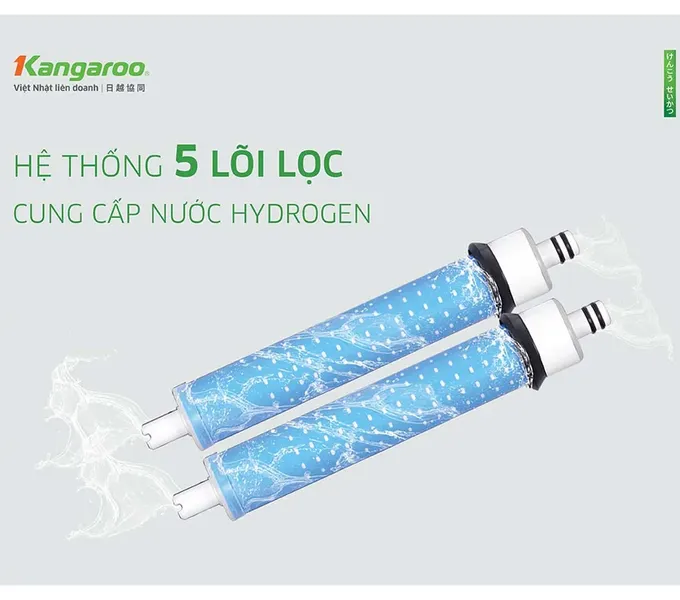 Máy Lọc Nước Hydrogen Ion Kiềm Để Bàn Kangaroo KG400HD