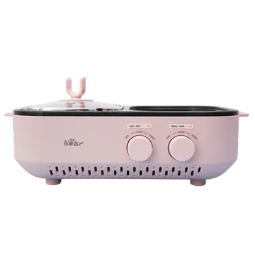 Bếp Lẩu Nướng Đa Năng Bear DKL-C12D1 - Hàng Quốc Tế - Bản Tiếng Anh 5