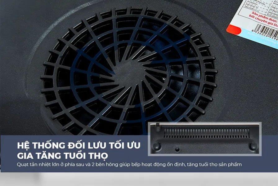 Bếp Từ Đơn Sunhouse SHD6869 2000W (Tặng Kèm Nồi)