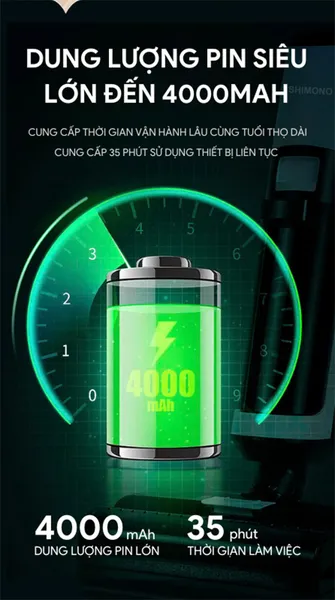 Máy Hút Bụi Lau Nhà Khô Và Ướt Shimono I7-Pro