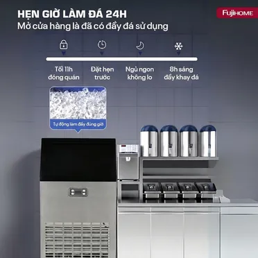 Máy Làm Đá Fujihome IM65 6
