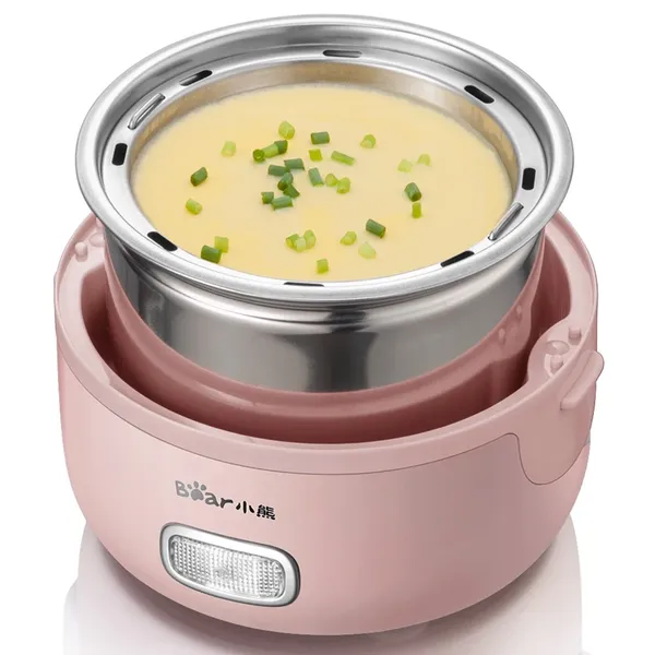 Hộp Cơm Điện Cầm Tay Bear DFH-B20S6 2 Lít - Hàng Quốc Tế - Bản Tiếng Anh