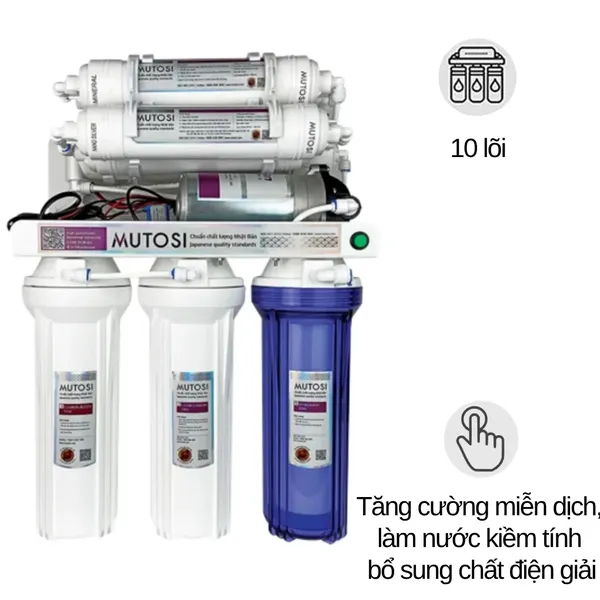 Máy Lọc Nước MUTOSI MP-210CP 10 Lõi