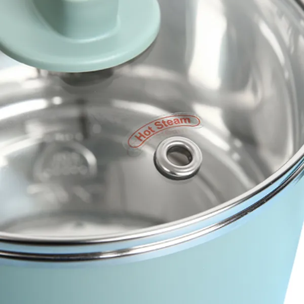 Nồi Lẩu Điện Đa Năng Bear 1.2 Lít DRG-D12M5 - Hàng Quốc Tế - Bản Tiếng Anh