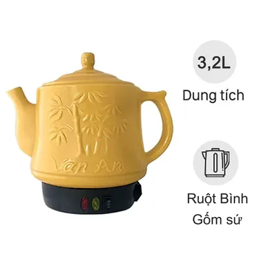 Siêu sắc thuốc 3.2 lít Vạn An VA 61-Tre