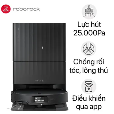 Robot Hút Bụi Roborock Qrevo Edge 2 Màu Đen