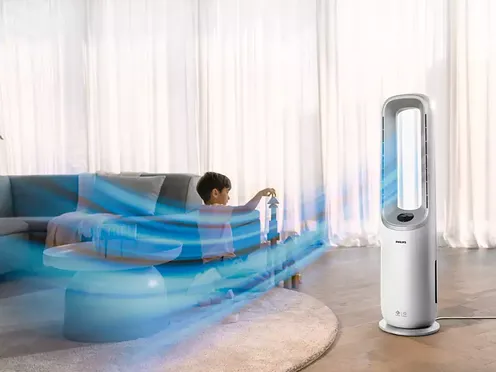 Máy Lọc Không Khí Và Quạt 2 Trong 1 Philips AMF765/30 15