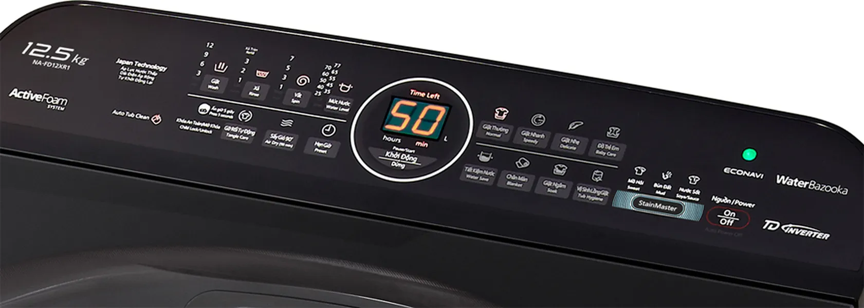 Máy Giặt Panasonic 12.5 Kg NA-FD12XR1LV