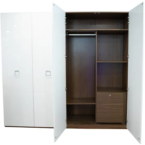 Tủ Áo 4 Cửa Morgan CP1104W1-V36FWH 2.4M