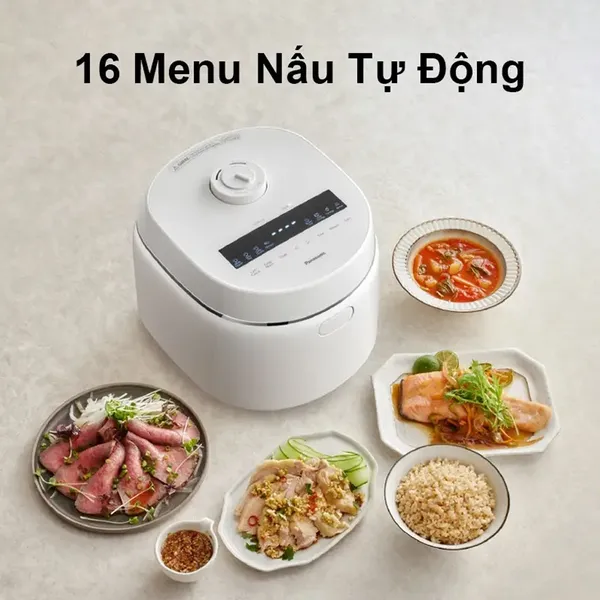 Nồi Cơm Điện Tử Panasonic SR-DK184WRA 1.8 Lít