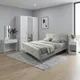 Bộ Phòng Ngủ Giường Vải Camilla NS12075-B 1M8