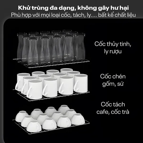 Tủ Sấy Chén Bát Tiệt Trùng Dung Tích Lớn Fujihome DD220