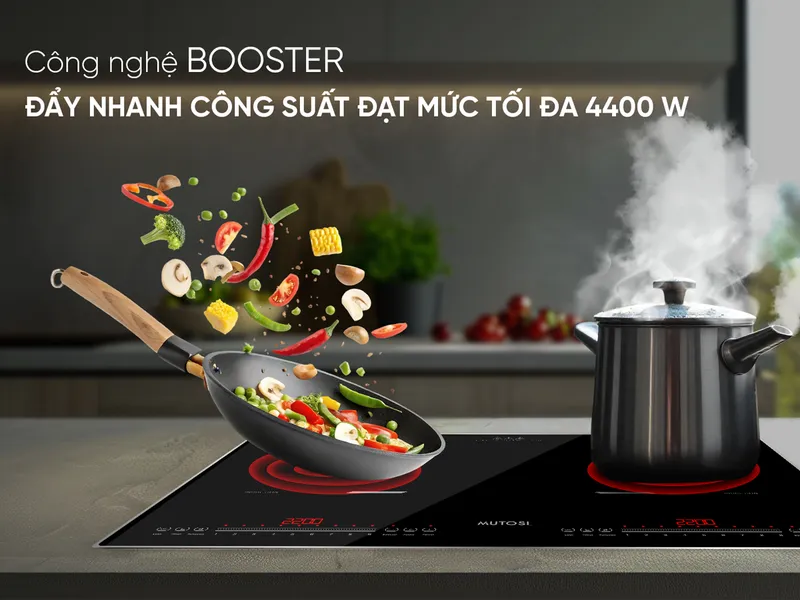 Bếp Từ Đôi Mutosi MI-68TL - Xuất Xứ Thái Lan