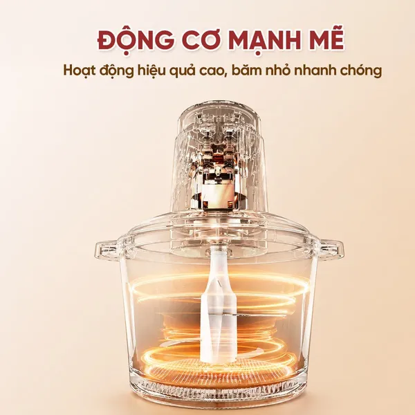Máy Xay Thịt Masuto MSCHOPPER4S 1.8 Lít