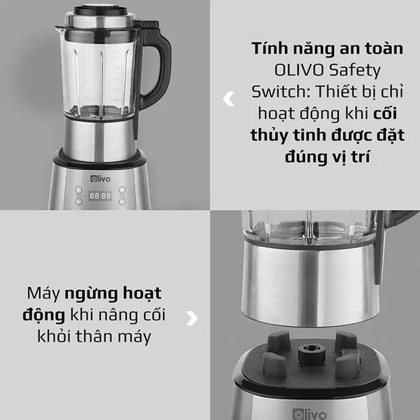 Máy Làm Sữa Hạt Olivo X20