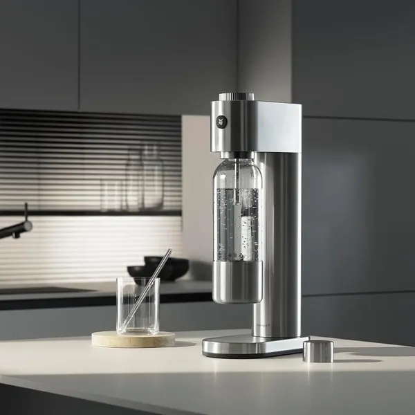 Máy Làm Nước Soda WMF ELEMENT ONE Màu Inox 0608116040