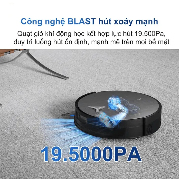 Robot Hút Bụi Lau Nhà Ecovacs Deebot X11 Pro Omni
