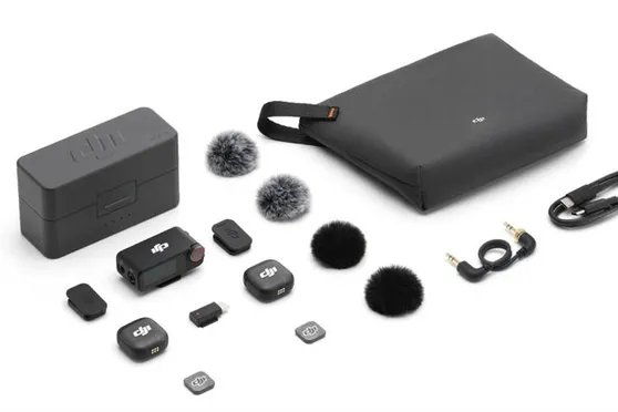 Thiết Bị Thu Âm Không Dây DJI Mic 3 (2 TX + 1 RX + 1 Hộp sạc Mic) 4