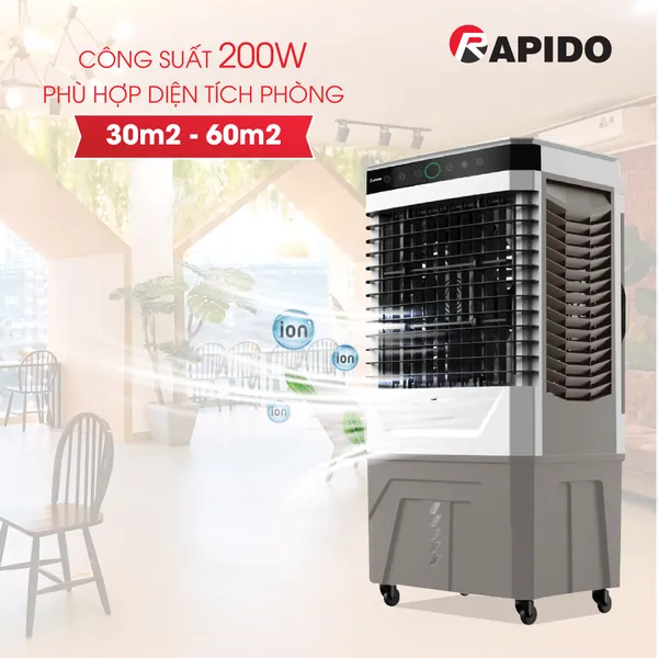 Quạt điều hòa Rapido Everest 9000D