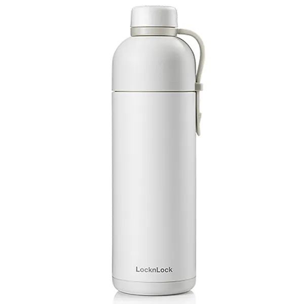 Bình Giữ Nhiệt LOCK&LOCK Belt Bottle 490ml LHC4267IVY - Màu Ngà