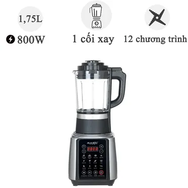 Máy Làm Sữa Hạt Đa Năng Magic A-96, Màu Bạc
