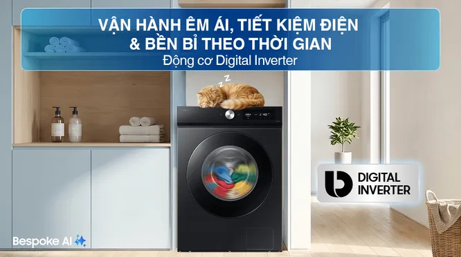 Máy Giặt Sấy Samsung Inverter Giặt 12/7 Kg WD12DB7B85GBSV