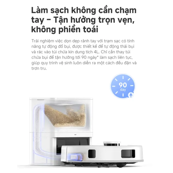 Robot Hút Bụi Lau Nhà Mova E20s Pro Plus