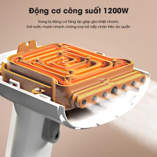 Bàn Ủi Hơi Nước Aqua AQS-SH2502R(W)-VN 1200W