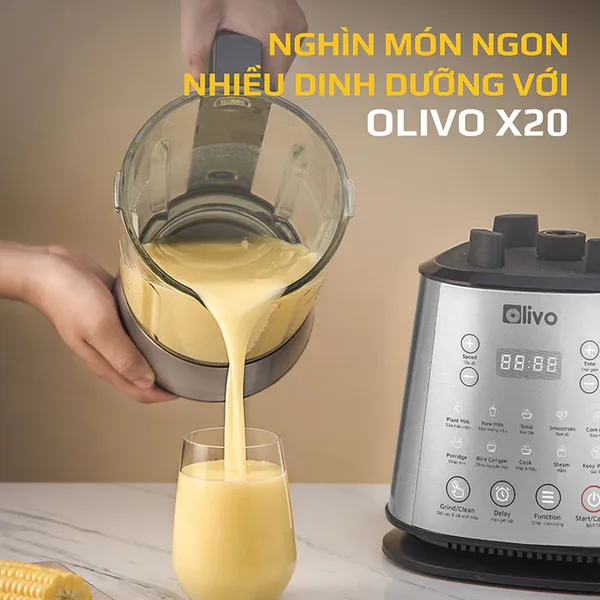 Máy Làm Sữa Hạt Olivo X20