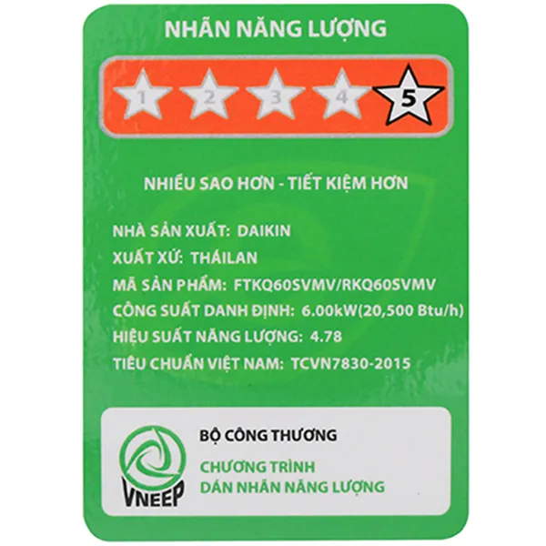Máy Lanh Inverter FTKQ60SAVMV/RKQ60SVMV