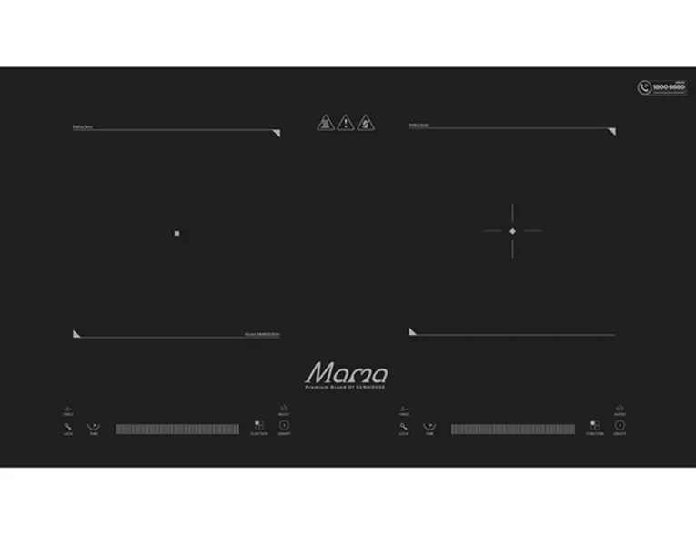 Bếp từ đôi Sunhouse Mama MMB9201DIH 3600W