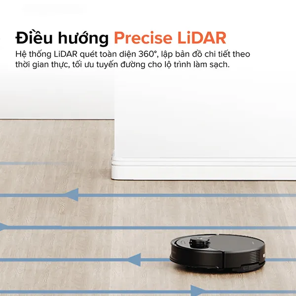 Robot Hút Bụi Lau Nhà Roborock Q10 PF Plus