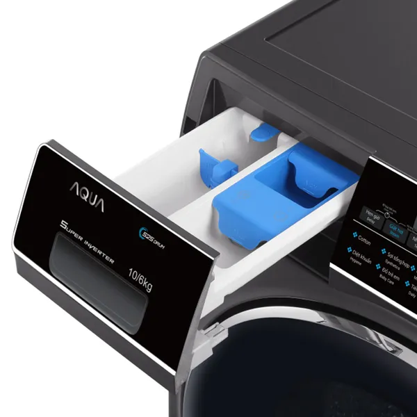 Máy Giặt Sấy Aqua Inverter 10/6 Kg AQD-AH1000G.PS