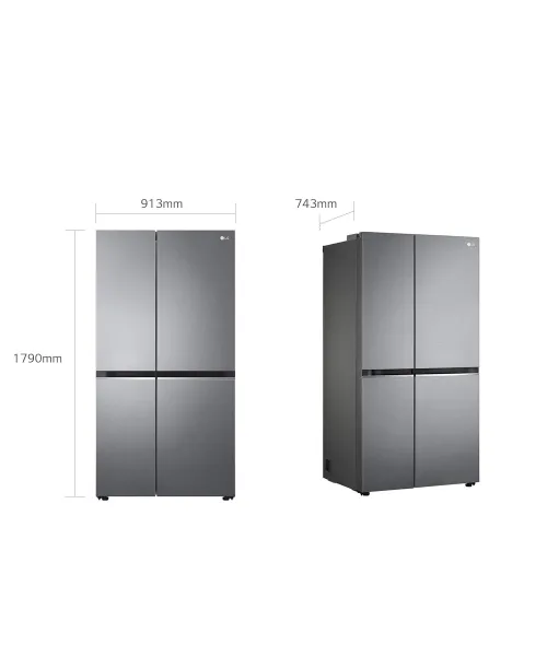 Tủ Lạnh LG Inverter 649 Lít GR-B257JDS