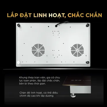 Bếp Từ Đôi BlueStone ICB-6949 5200W - Xuất Xứ Thái Lan 6