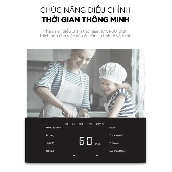 Nồi Chiên Không Dầu Cuckoo CAF-F0410T/BKVNCV Màu Đen