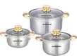Bộ nồi inox 5 đáy Sunhouse SH781 16-20-24 cm