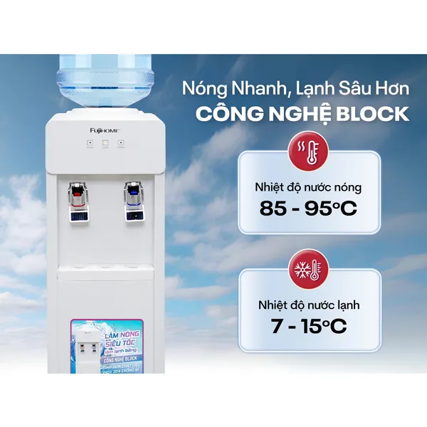 Cây Nước Nóng Lạnh Fujihome WD676C