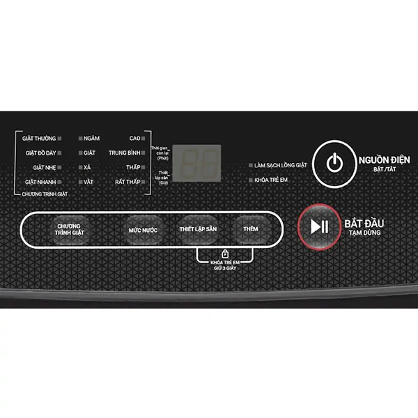 Máy Giặt Sharp 9 Kg ES-Y90HV-S