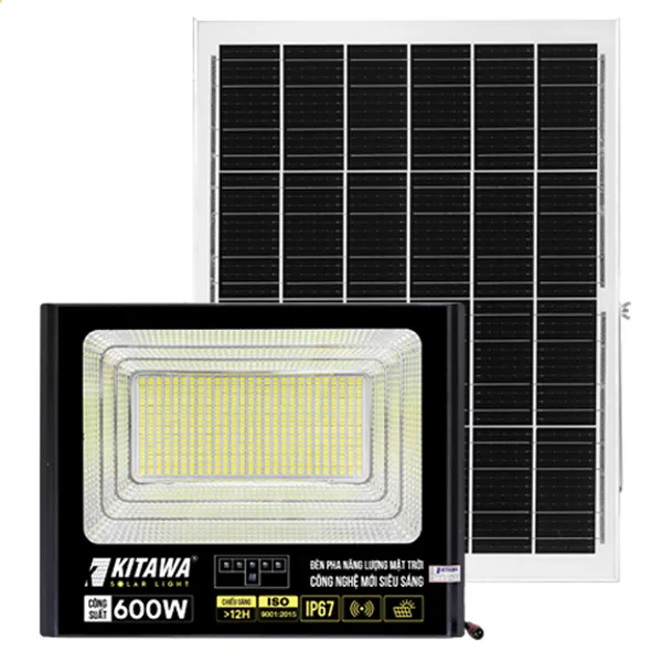 Đèn Năng Lượng Mặt Trời 600W Kitawa FL9600