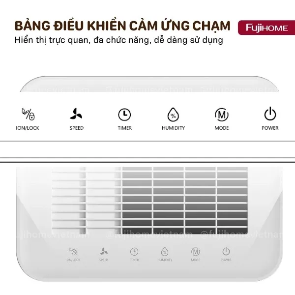 Máy Hút Ẩm Dân Dụng Fujihome DH20NW