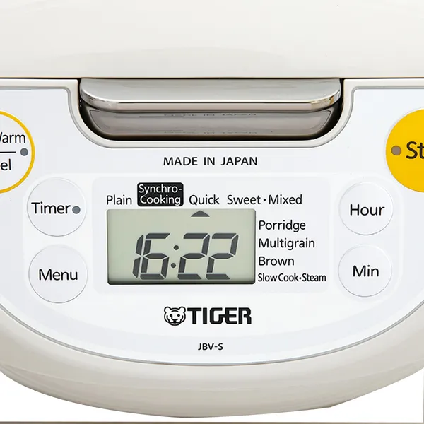 Nồi Cơm Điện Tử Tiger JBV-S18W-C 1.8 Lít - Nhật Bản