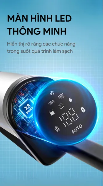 Máy Hút Bụi Lau Nhà Khô Và Ướt Shimono I7-Pro